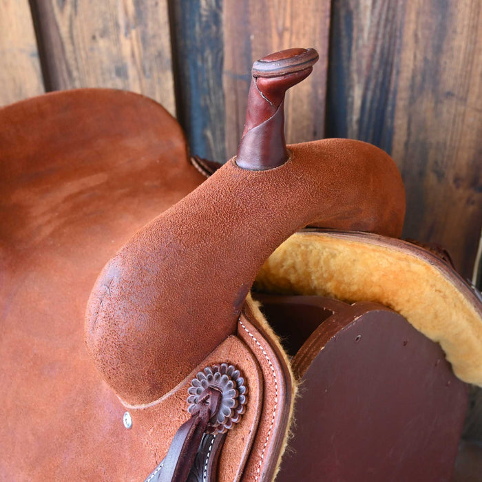 15" JEFF SMITH BEAU GALYEAN CUTTING SADDLE