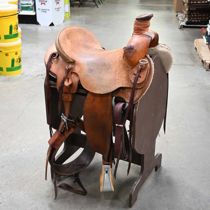 16" USED P. KILLMAN POST HORN SADDLE