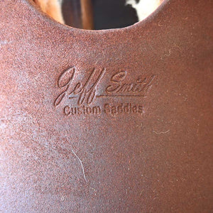 16" USED JEFF SMITH CUTTING SADDLE Saddles Jeff Smith   