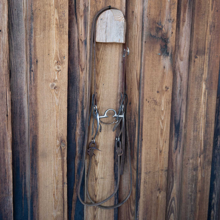 Roy C-Port Bridle Rig w/Split Ear Headstall