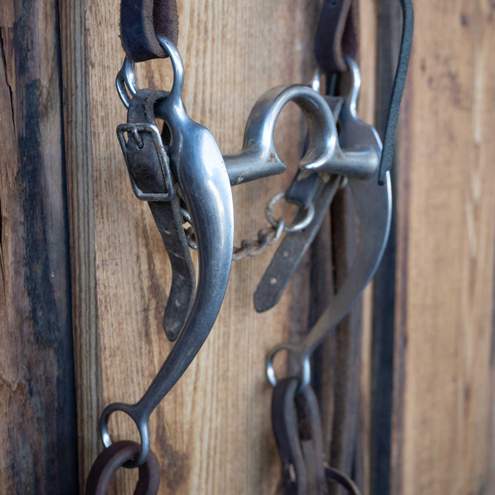 Roy C-Port Bridle Rig w/Split Ear Headstall
