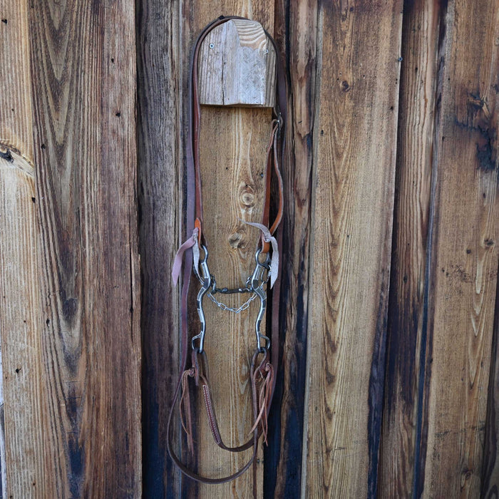 Jason Sinclair Ported Chain Bridle Rig w/Split Ear Headstall