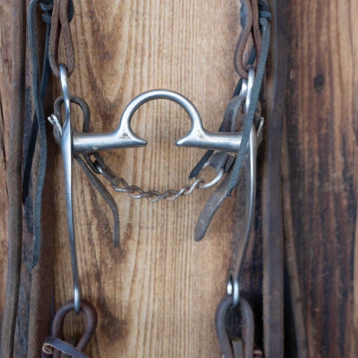 Roy C-Port Bridle Rig w/Split Ear Headstall