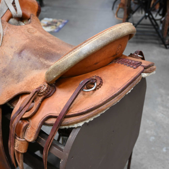 16" USED P. KILLMAN POST HORN SADDLE