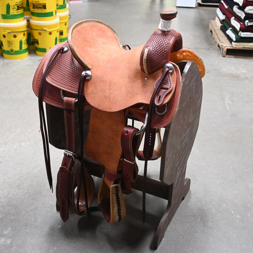 13.5" TESKEY'S RANCH ASSOCIATION SADDLE Saddles - New Teskey's Saddlery