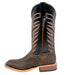 Anderson Bean Men's Square Toe Tan Safari Cape Buffalo Black Western Boot MEN - Footwear - Exotic Western Boots Anderson Bean Boot Co.