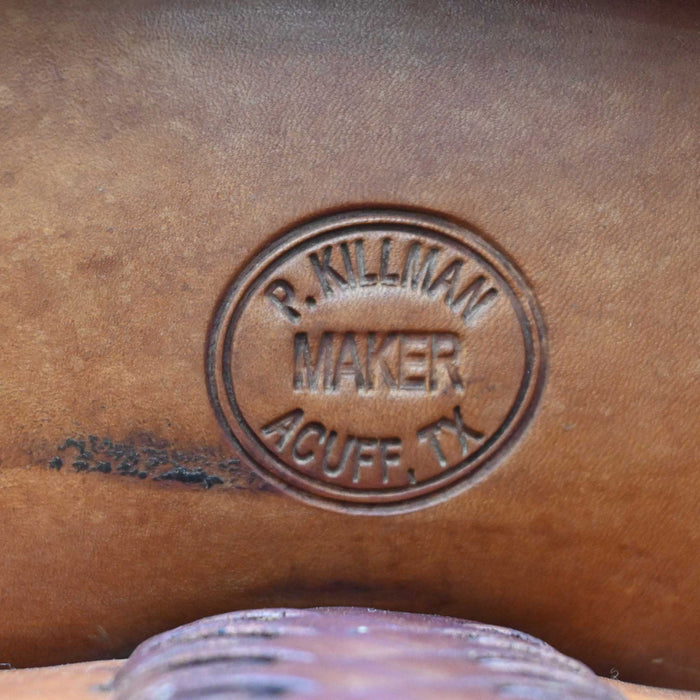 16" USED P. KILLMAN POST HORN SADDLE