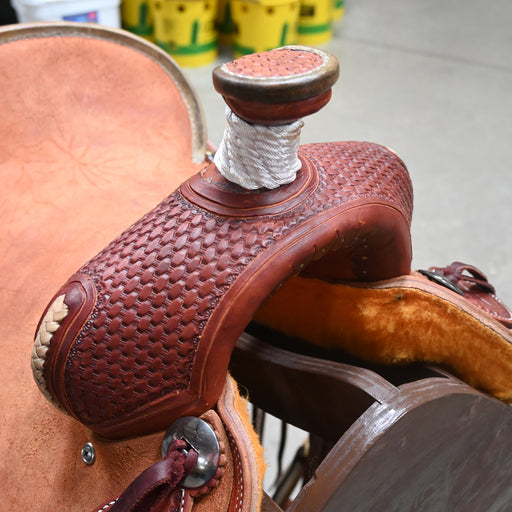 13.5" TESKEY'S RANCH ASSOCIATION SADDLE Saddles - New Teskey's Saddlery
