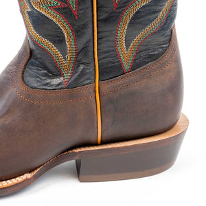 R. Watson Men's Jet Black Goat Western Boot - FINAL SALE MEN - Footwear - Western Boots R Watson