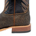 Anderson Bean Men's Square Toe Tan Safari Cape Buffalo Black Western Boot MEN - Footwear - Exotic Western Boots Anderson Bean Boot Co.
