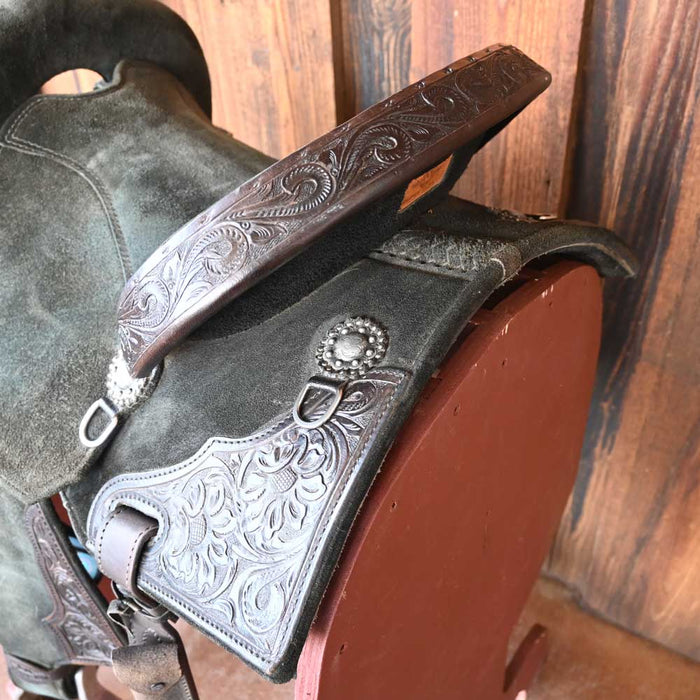 14.5" USED MASTER BARREL SADDLE Saddles - Used Master Saddles
