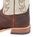 Anderson Bean Men's Square Toe Saddle Elk Butt Bone Western Boot MEN - Footwear - Exotic Western Boots Anderson Bean Boot Co.