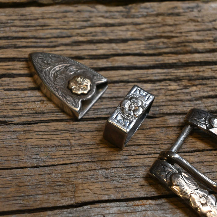 1950's R.W. Driskell 3pc. Buckle Set