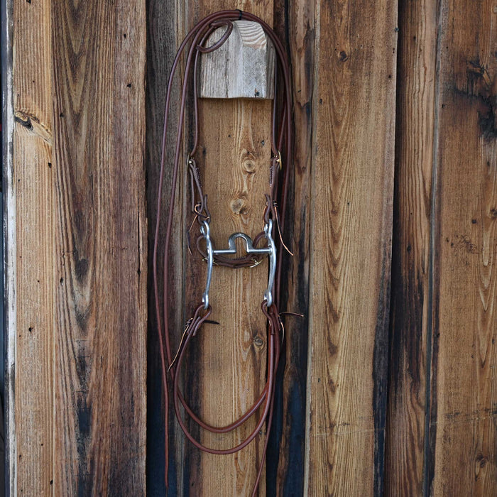 Bill Freeman Flat Port Bridle Rig w/All New Leather Tack - Rigs Bill Freeman