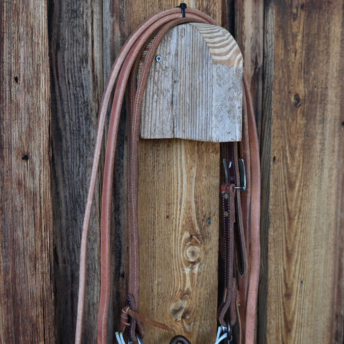 Jason Sinclair Solid Port Bridle Rig w/Split Ear Headstall