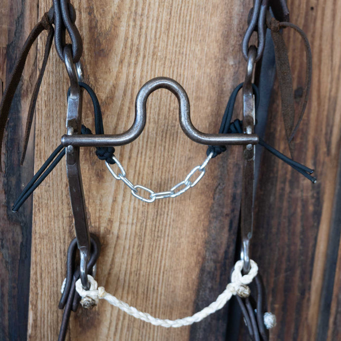 Bull Parker Solid Port Bridle Rig w/All New Leather