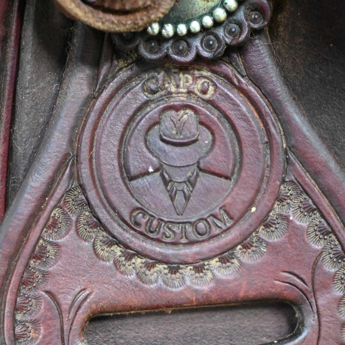 16.5" USED CAPO CUSTOM CUTTING SADDLE