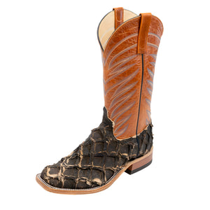 Anderson Bean Men's Brazilian Brown Big Bass Boot MEN - Footwear - Exotic Western Boots Anderson Bean Boot Co.