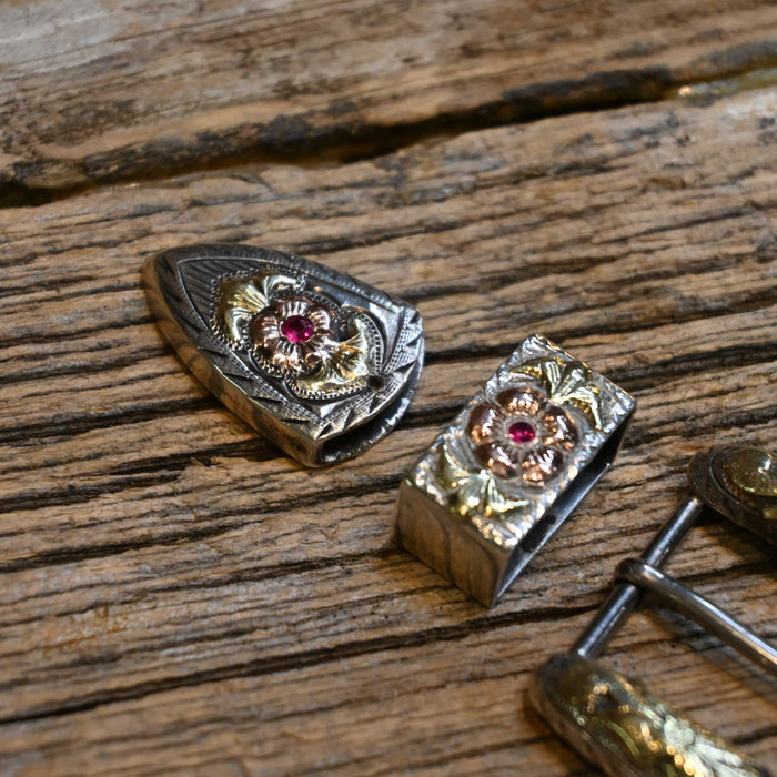 Graves Malone 3pc. Ranger Buckle Set