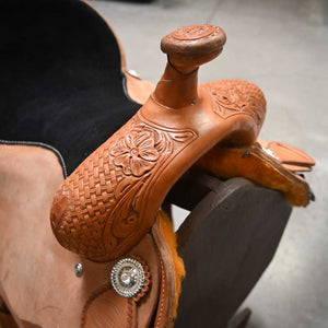 14.5" TESKEY'S COMPETITION SERIES BARREL SADDLE Saddles TESKEY'S SADDLERY LLC