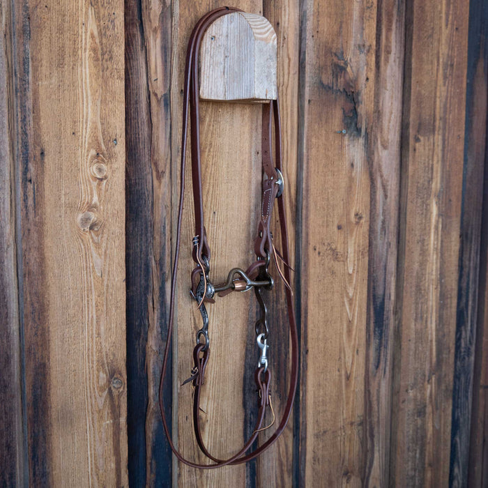 Les Garcia Solid Port Bridle Rig w/All New Leather