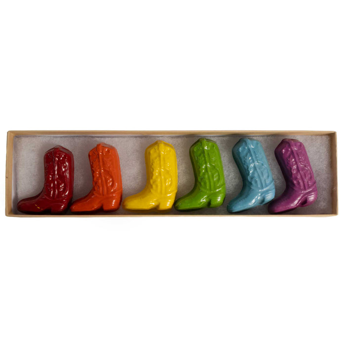 Cowboy Boot Crayons Gift Box