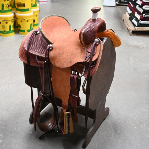 13.5" TESKEY'S RANCH ASSOCIATION SADDLE Saddles - New Teskey's Saddlery