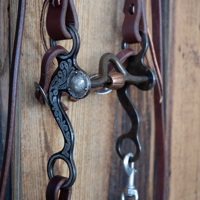 Les Garcia Solid Port Bridle Rig w/All New Leather