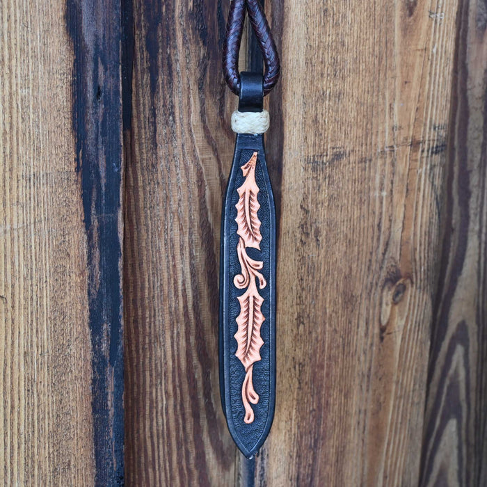 Les Vogt Solid Port Bridle Rig w/Copper Bars & Roller