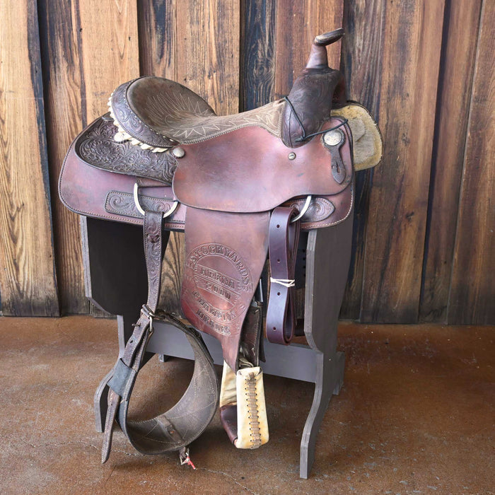 15.5" USED BILLY COOK ROPER SADDLE