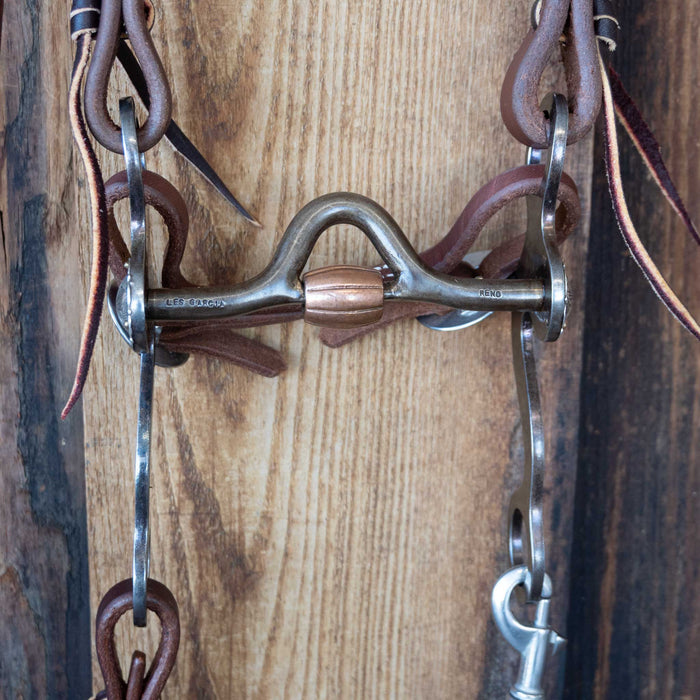 Les Garcia Solid Port Bridle Rig w/All New Leather