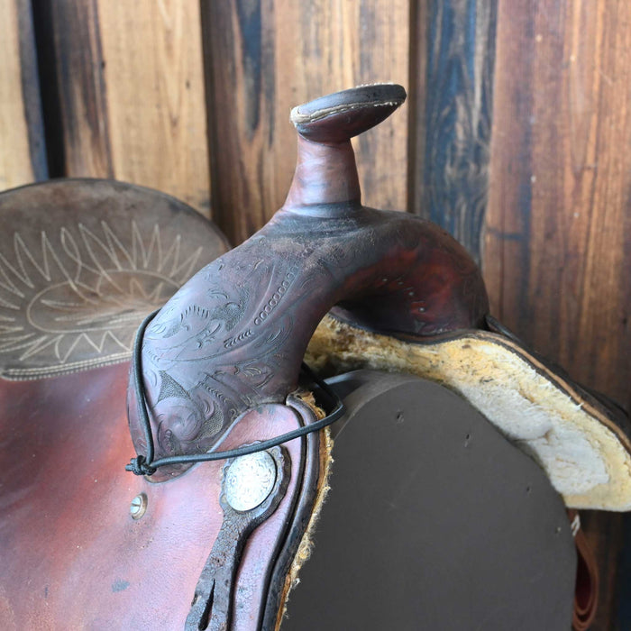 15.5" USED BILLY COOK ROPER SADDLE