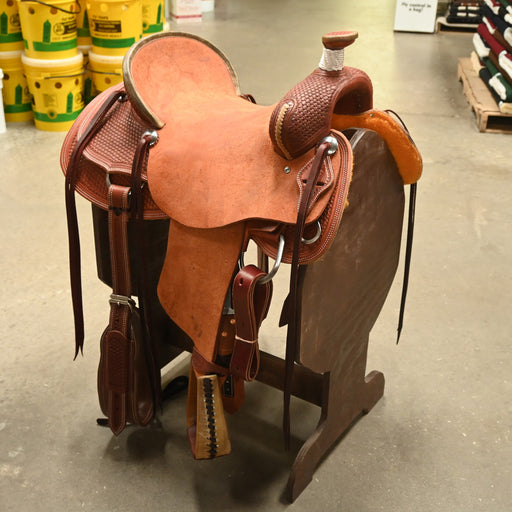 16" TESKEY'S RANCH ASSOCIATION SADDLE Saddles - New Teskey's Saddlery