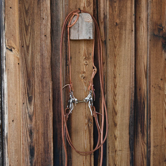 Cow Horse Supply Dogbone Bridle Rig w/All New Leather Tack - Rigs Cow Horse Supply
