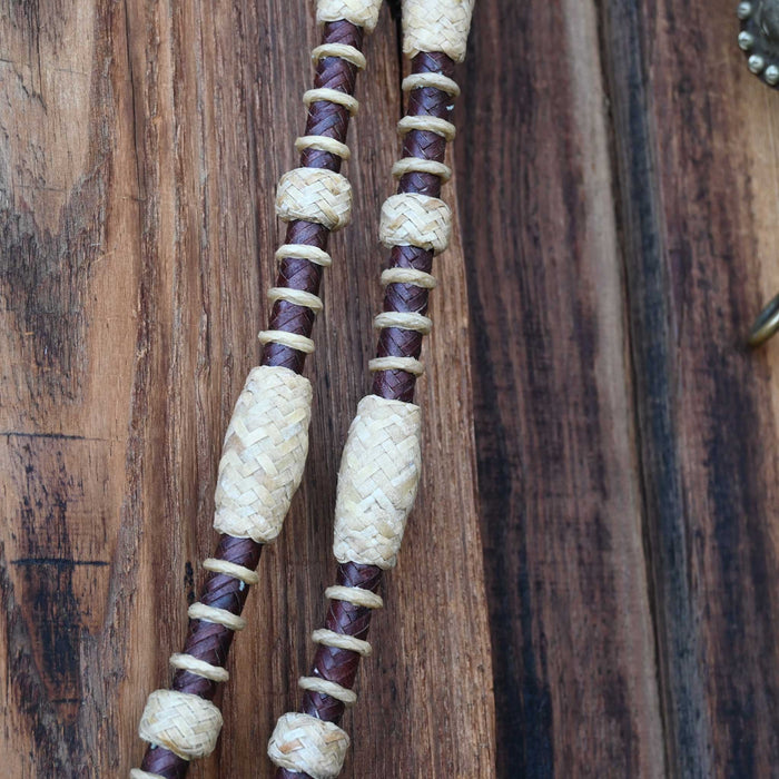 Les Vogt Solid Port Bridle Rig w/Copper Bars & Roller