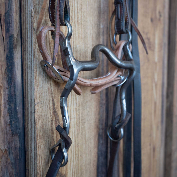 Barret Solid Port Bridle Rig w/Split Ear Headstall