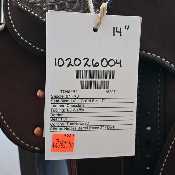 14" MARTIN FX3 BARREL SADDLE