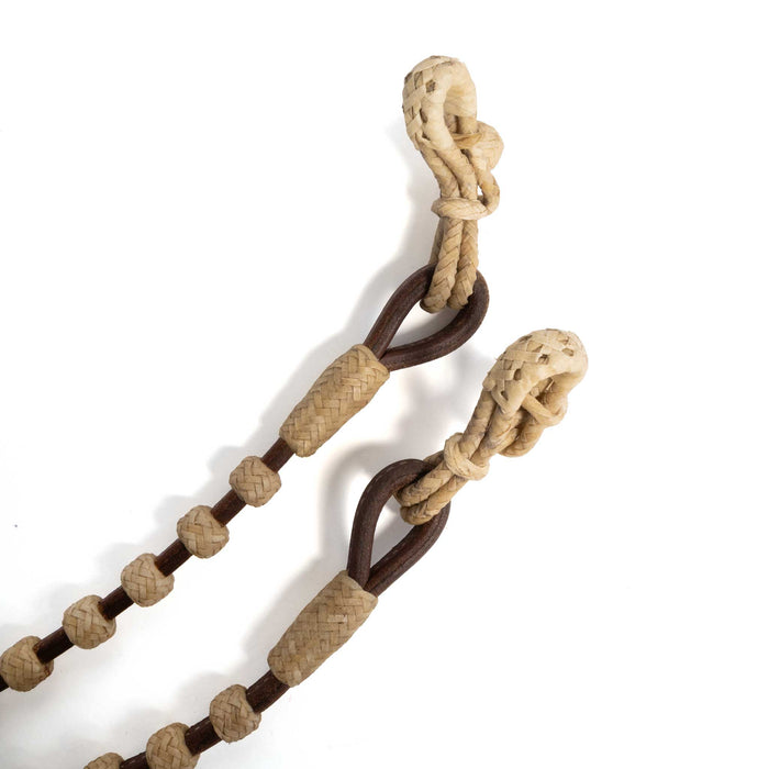 Teskey's Leather Romel Reins w/ Rawhide