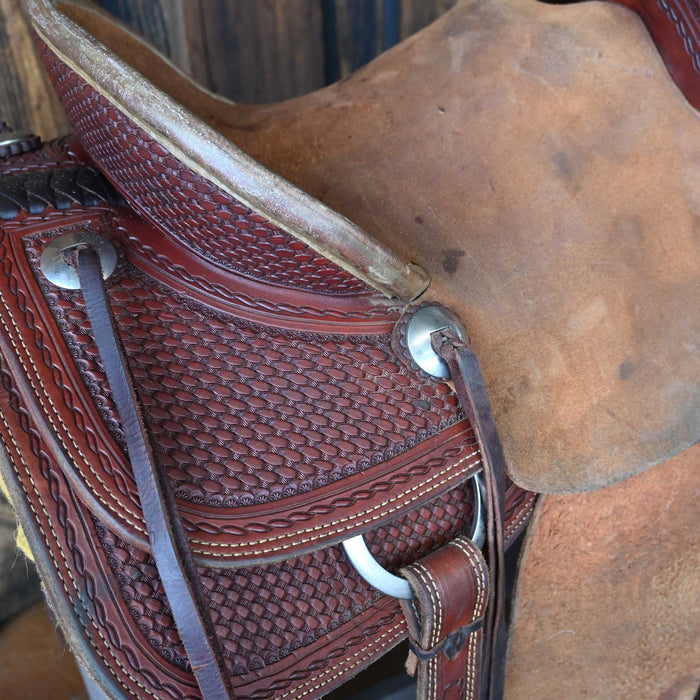 13" USED TESKEY'S RANCH ASSOCIATION SADDLE Saddles - Used Teskey's Saddlery