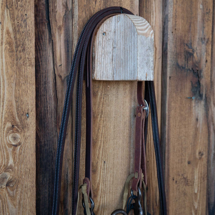 Wiggins Solid Port Bridle Rig w/All New Leather
