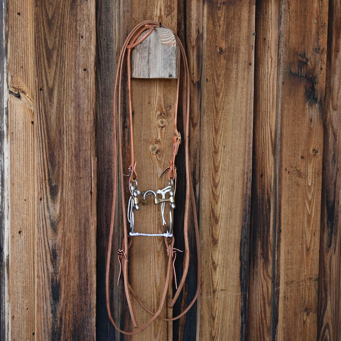 Cow Horse Supply Correction Bridle Rig w/All New Leather Tack - Rigs Cow Horse Supply