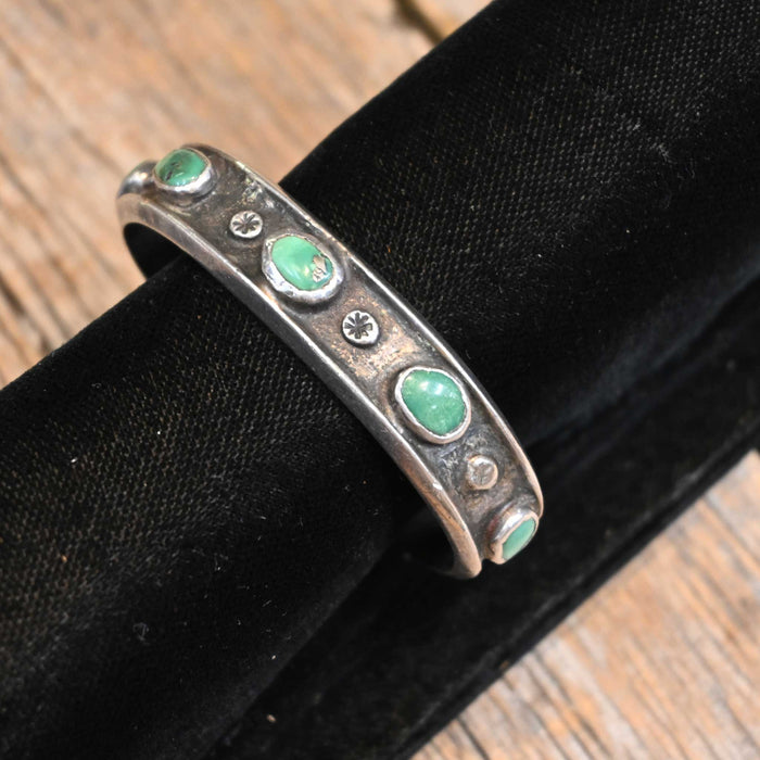 1960's Heavy Sterling SIlver Cuff Bracelet