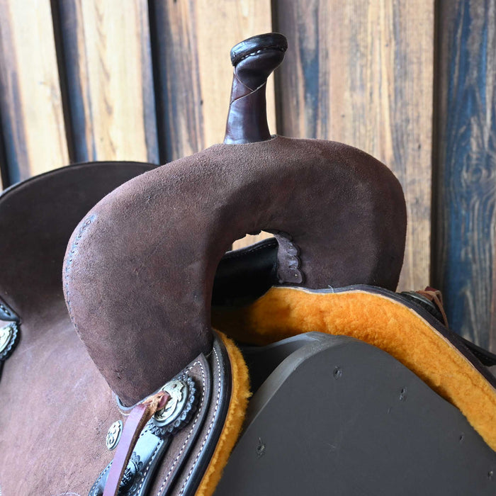 14.5" USED SLATON BARREL SADDLE