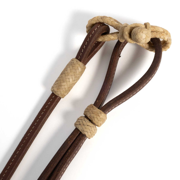 Teskey's Leather Romel Reins w/ Rawhide