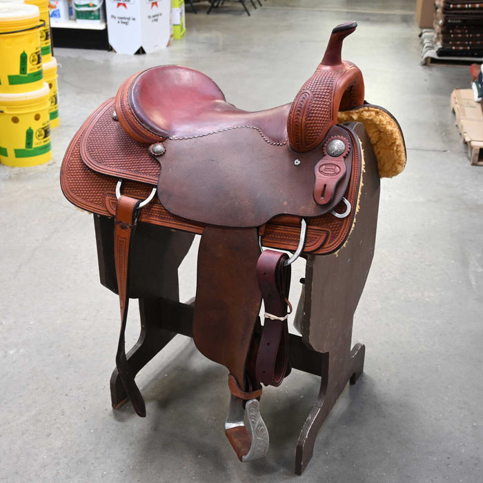 16.5" USED MIKES CUSTOM CUTTING SADDLE