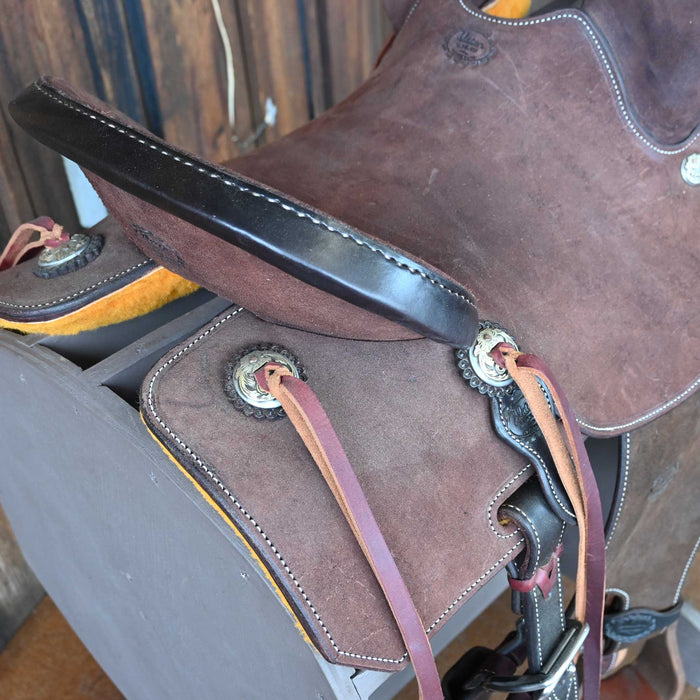 14.5" USED SLATON BARREL SADDLE