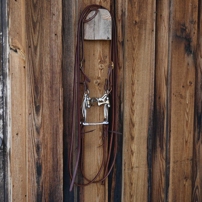 Cow Horse Supply Correction Bridle Rig w/All New Leather Tack - Rigs Cow Horse Supply