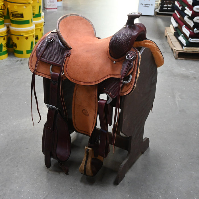 15.5" BILLY COOK RANCH SADDLE Saddles - New Billy Cook