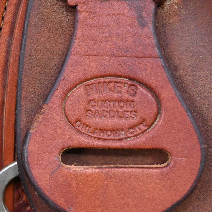 16.5" USED MIKES CUSTOM CUTTING SADDLE