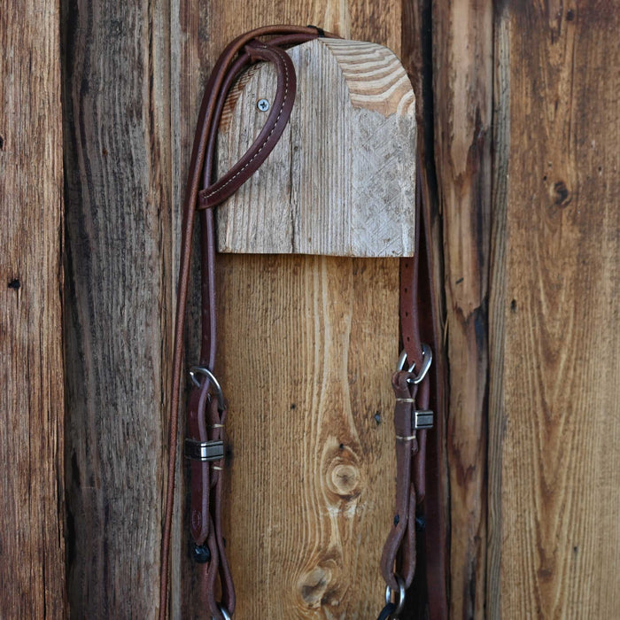 Josh Ownbey Slow Twist Hinge Port Bridle Rig w/Single Ear Headstall